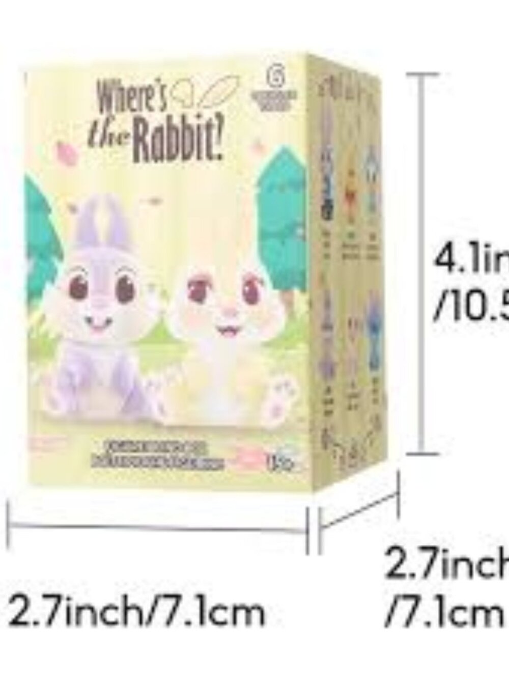 Where's the Rabbit Blind Box Series CONFIRMED - open box
